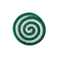 Handwoven Cotton Rope Coaster, Thick Spiral Heat-Resistant Table Mat
