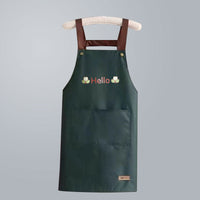 Waterproof Oil-Resistant Kitchen Apron for Men & Women, Sleeveless Cooking Apron with Large Pocket