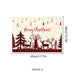Christmas Plaid Placemat – Polyester Fabric Holiday Table Mat
