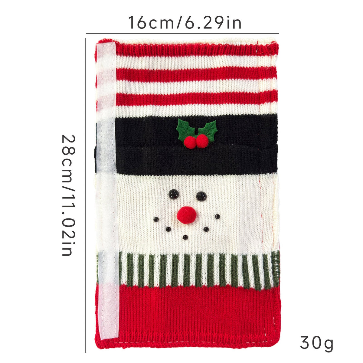Christmas Refrigerator Door Handle Cover Holiday Decoration