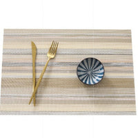 PVC Heat Resistant Placemat, Waterproof Table Mat & Coaster