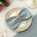 Fringed Cotton Napkins for Rustic Table Settings and Elegant Gatherings, 42 x 42 cm