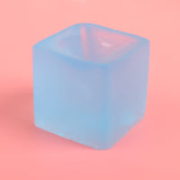 Ice Cube Squishy Toy – Transparent Color Stress Relief Fidget Cube