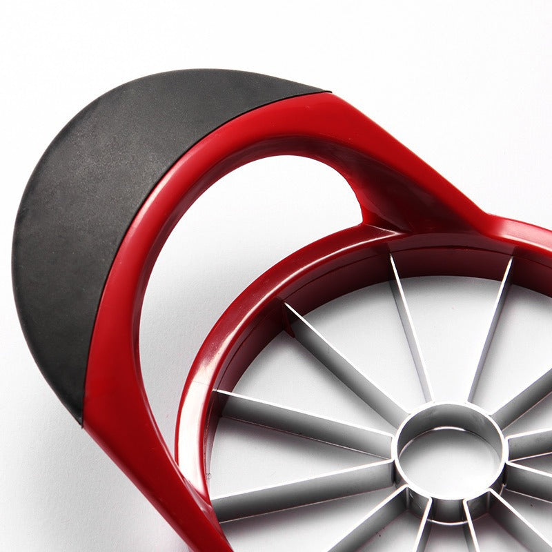 430 Stainless Steel Apple Slicer and Corer, Heavy Duty Fruit Cutter with Ergonomic Non Slip Handles