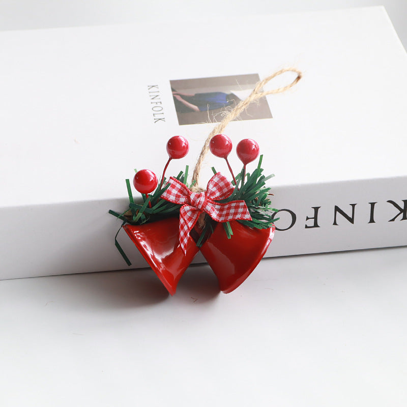 Christmas Double Bell Hanging Ornament