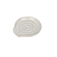 Stoneware Spoon Rest – Reactive Glaze Ceramic Spoon Holder for Kitchen Countertop