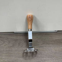 Stainless Steel Paw Print Potato Masher with Wooden Handle