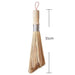 Natural Bamboo Pot Cleaning Brush Long Handle Kitchen Dish Scrubber
