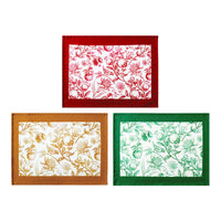 Cotton Canvas Placemat, Printed Tablecloth & Napkin