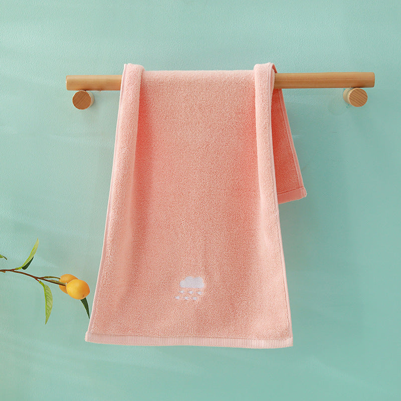 Cute Embroidered Hand Towel – Soft Absorbent Kitchen & Bathroom Towel