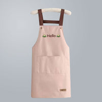Waterproof Oil-Resistant Kitchen Apron for Men & Women, Sleeveless Cooking Apron with Large Pocket