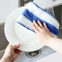 Cotton Tea Towel, Yarn-Dyed Kitchen Napkin Cloth