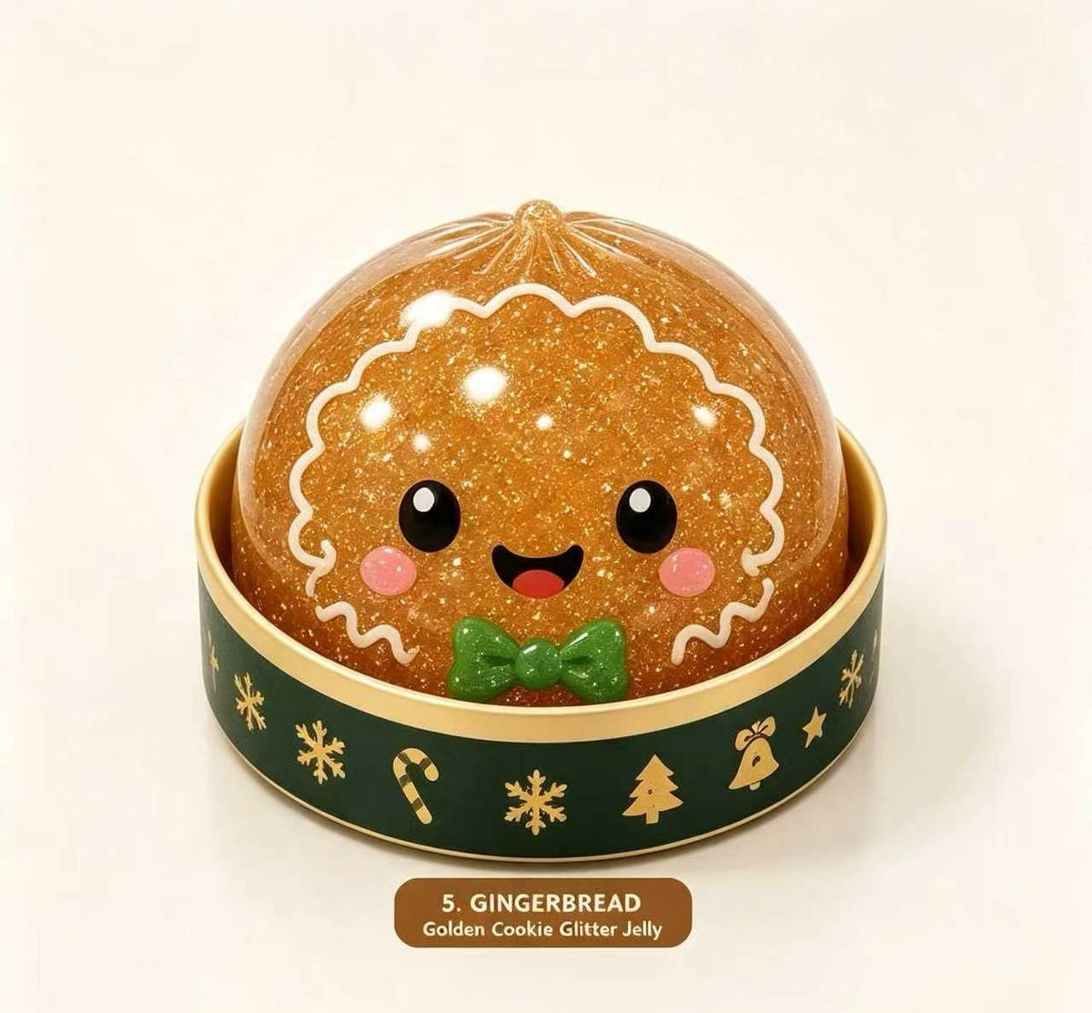 Christmas Dumpling Blind Box Squishy – Cute Holiday Stress Relief Toy for Christmas Gifts, Stocking Stuffers & Party Favors