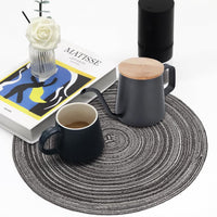 Farmhouse Round Placemat, Heat Resistant Table Decor