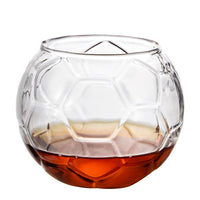 Sports Glass Cup & Candle Holder – Baseball and Football Decorative Drinkware