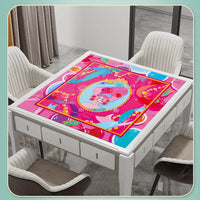 American Mahjong Table Mat – Non-Slip Crystal Velvet Game Pad