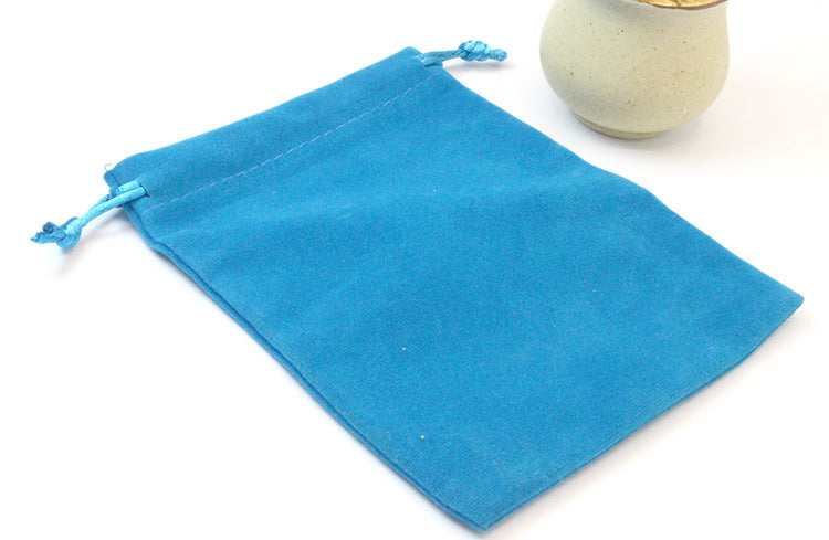 Soft Velvet Drawstring Gift Pouch Jewelry Storage Bag