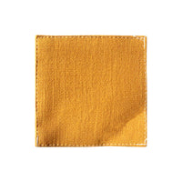 Solid Linen Coaster, Heat-Resistant Tea Cup Mat