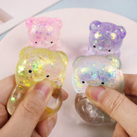 Aurora Mini Bear Squishy Toy – Malt Syrup Slow Rising Stress Relief Fidget Toy