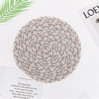 Modern Round Placemat, Heat Resistant Dining Table Mat