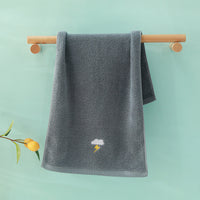 Cute Embroidered Hand Towel – Soft Absorbent Kitchen & Bathroom Towel