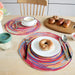 Gradient PP Table Mat, Color-Dyed Dining Placemat