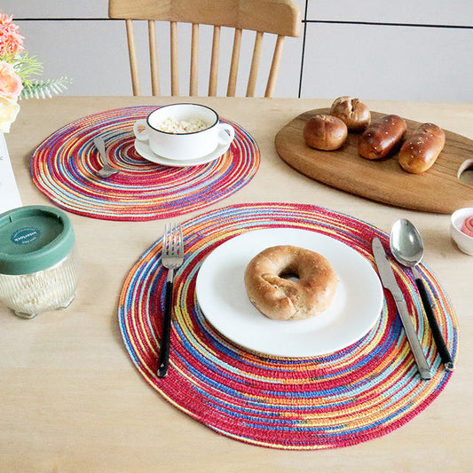 Gradient PP Table Mat, Color-Dyed Dining Placemat