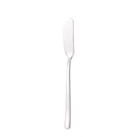 410 Stainless Steel Butter Spreader Knife, Rounded Blade, 6.5 in