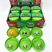 Christmas Grinch Dumpling Squishy Toy – 8.5 cm TPR Mystery Expression Stress Relief Toy, Holiday Stocking Stuffer, Party Favor & Christmas Gift