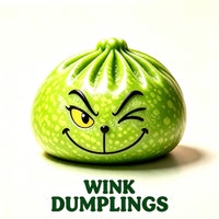 Christmas Grinch Dumpling Squishy Toy – 8.5 cm TPR Mystery Expression Stress Relief Toy, Holiday Stocking Stuffer, Party Favor & Christmas Gift