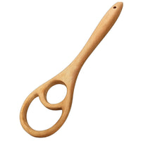 Wooden Danish Dough Whisk Bread Mixing Tool with Ergonomic Handle