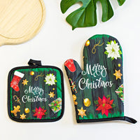 Christmas Oven Mitts and Pot Holders