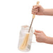 Long Handle Bottle Cleaning Brush with Wooden Grip, 40 cm Bottle and Jar Scrubber