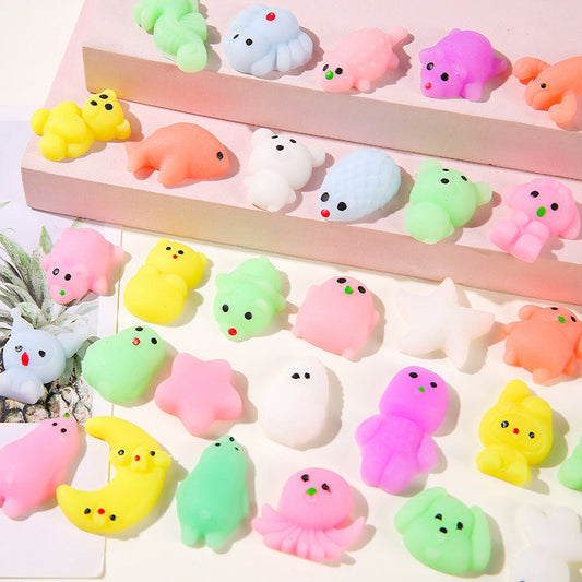 Animal Squishy Stress Balls – Soft Anti Stress Fidget Toy Set