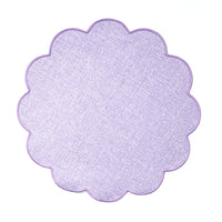 Scalloped Fabric Dining Placemat