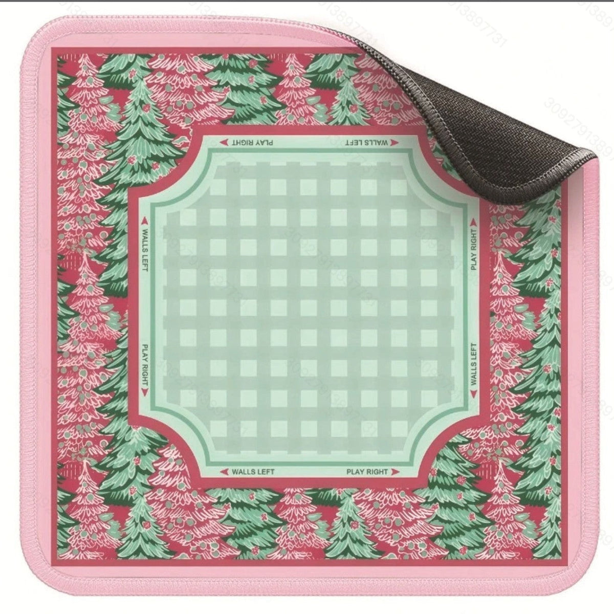 American Mahjong Table Mat – Non-Slip Crystal Velvet Game Pad