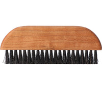 Natural Horsehair Hand Broom, Anti-Static Dusting Brush with Wooden Handle
