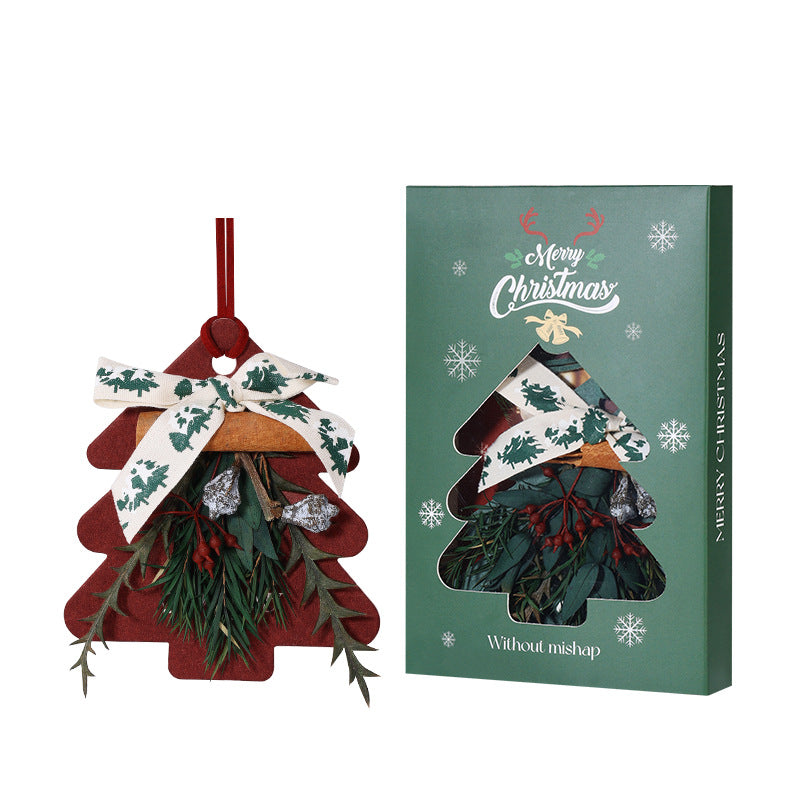 Christmas Tree Scented Hanging Ornament – Holiday Fragrance Air Freshener for Home, Bedroom, Car, Closet & Christmas Decor