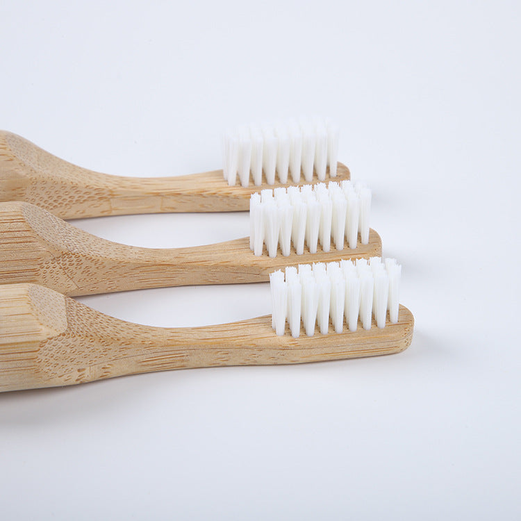 Bamboo Tube Toothbrush Set | Eco Friendly Travel Toothbrush with Portable Storage Case