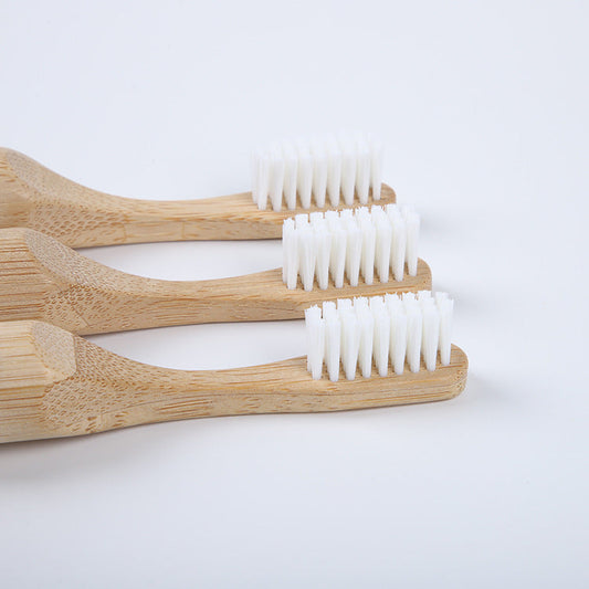 Bamboo Tube Toothbrush Set | Eco Friendly Travel Toothbrush with Portable Storage Case