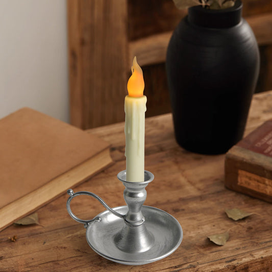 Vintage Iron Candle Holder –for Wedding, Christmas, Dining Table, Mantel & Home Decor