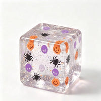Halloween Pumpkin Crystal Cube Slow Rising Squishy Stress Relief Toy