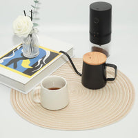 Farmhouse Round Placemat, Heat Resistant Table Decor
