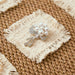 100% Cotton Fringed Table Mat, Natural Ivory Woven Placemats, Rustic Farmhouse Table Decor