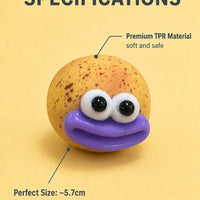 Funny Big Mouth TPR Squeeze Ball Sensory Fidget Toy