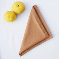 Cotton Linen Cloth Napkins, 42 x 42 cm Reusable Dinner Napkins for Everyday Dining, Weddings and Table Settings