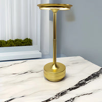 Aluminum Touch Table Lamp – USB Rechargeable Minimalist Desk Light