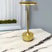 Aluminum Touch Table Lamp – USB Rechargeable Minimalist Desk Light