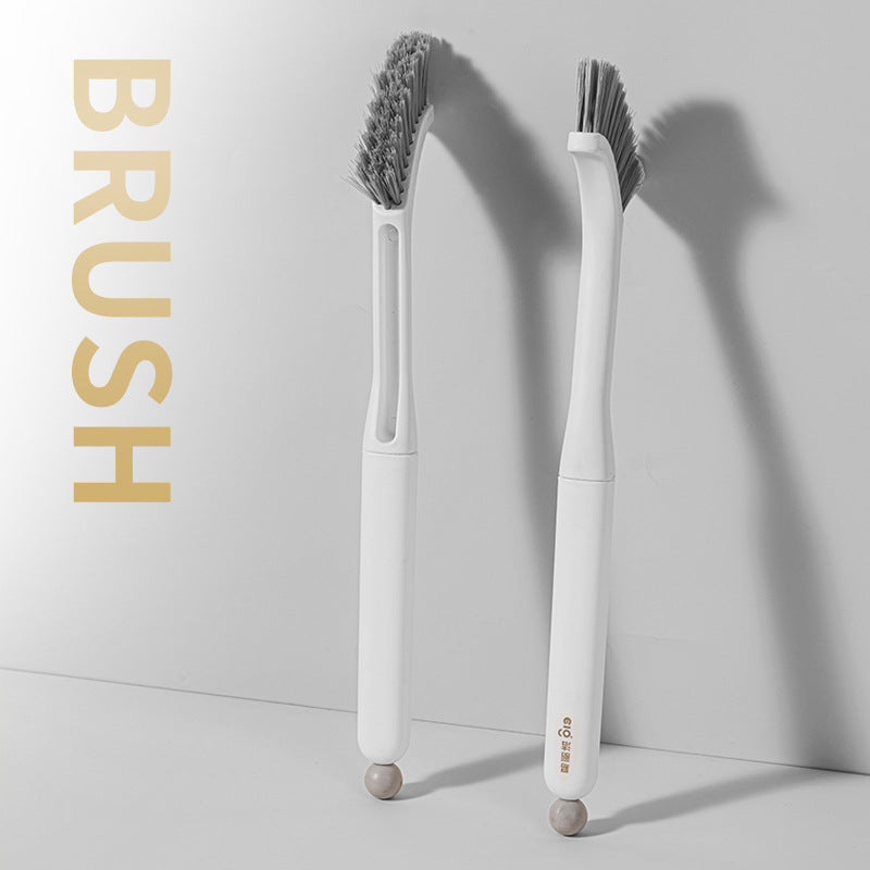 Multi Purpose Crevice Cleaning Brush Narrow Gap Scrubber with Dense Bristles