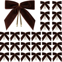 Velvet Christmas Decorative Bows